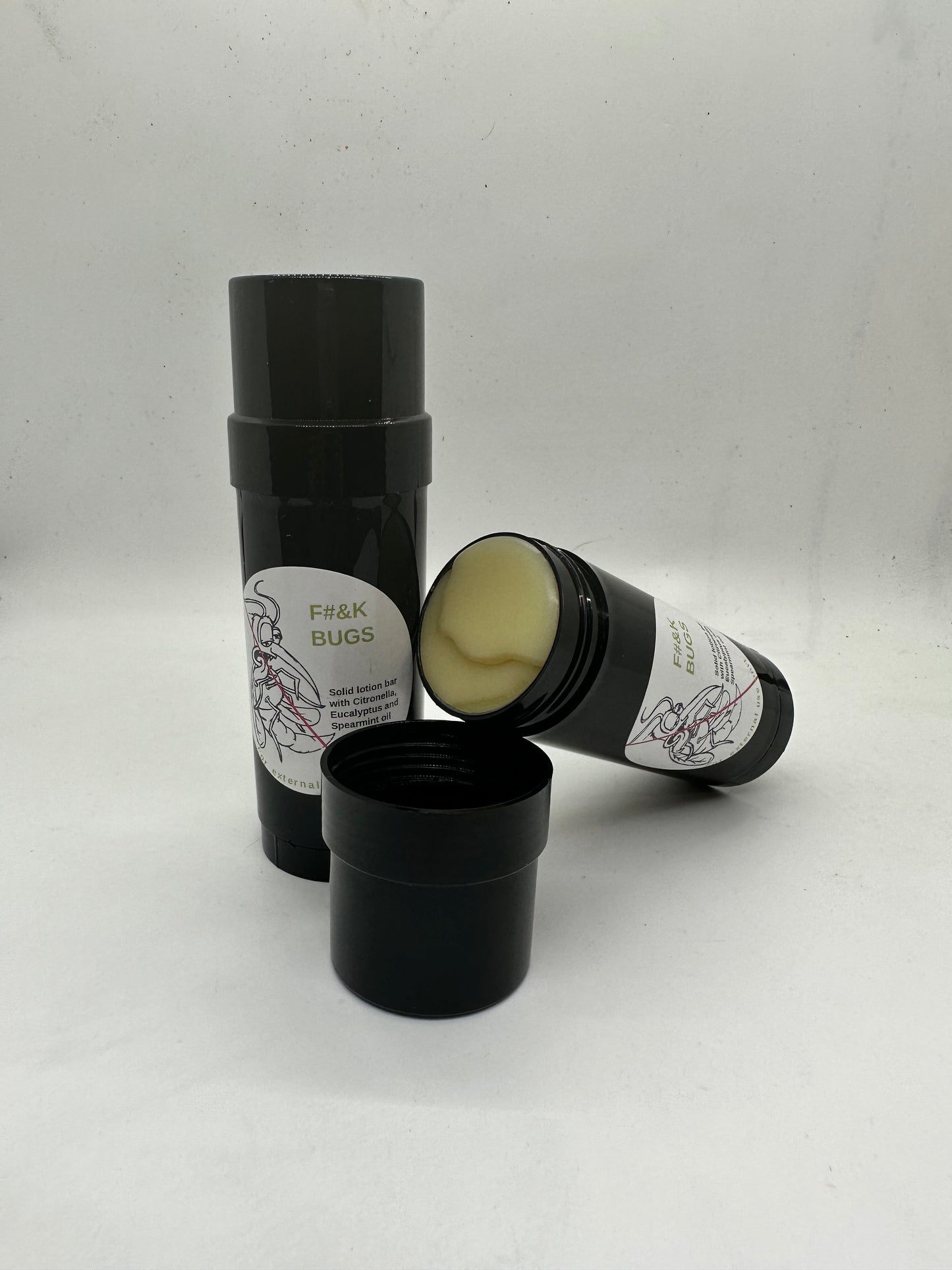 F#&k Bugs Solid Lotion bar
